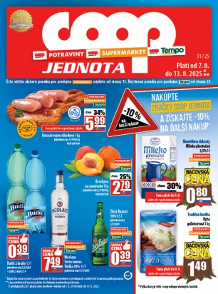 Leták - COOP Jednota Žilina - všetky predajne