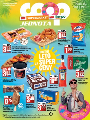 Leták - SUPERMARKETY