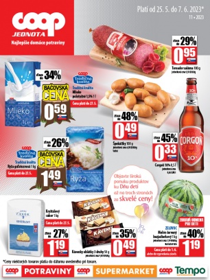 Leták - COOP Jednota Žilina - všetky predajne